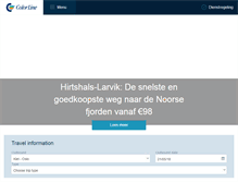 Tablet Screenshot of colorline.nl